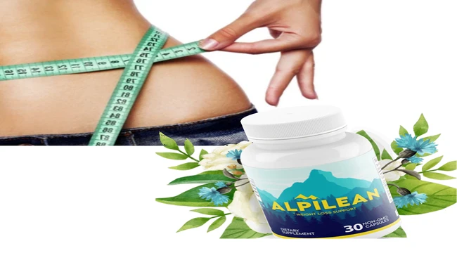 a girl check her back through inchitep for result of alpilean weight loss support supplement