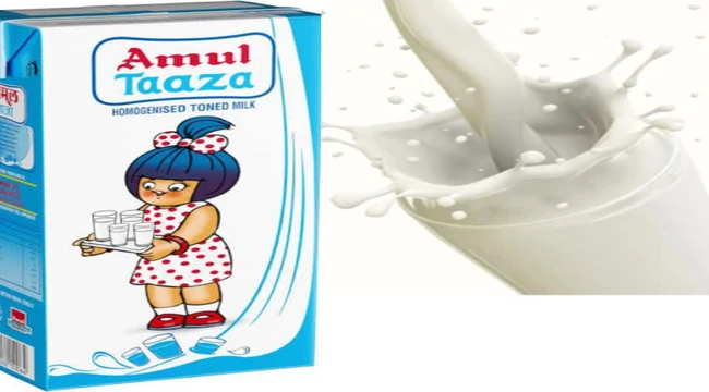 Amul milk in hindi