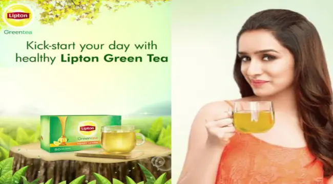 Lipton green tea shraddha kapoor advertising