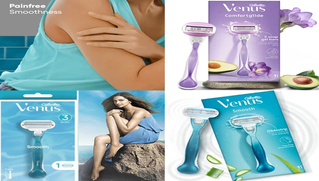 Gillette Venus Razor For Women How to use and results