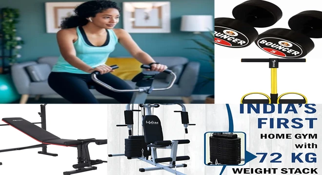 Home gym equipment in hindi